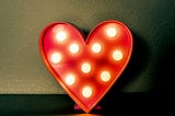A heart sign.