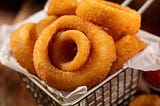 Homemade Crispy  fried onion rings