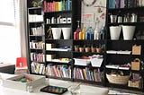 6 Easy Steps to Keep Your Art Supplies Organized