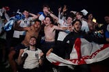 England left dreaming after semi-final win.