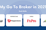 Some of my go to forex brokers in 2021 including Fxview, Pepperstone, and more.