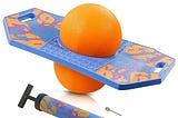flybar-pogo-ball-for-kids-jump-trick-bounce-board-with-pump-and-strong-grip-deck-blue-1