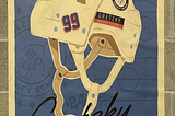 Poster at the Gretzky Hockey School