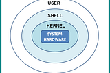 What happens when you type ls -l in the shell?