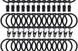 lansian-40pcs-rustproof-drapery-matte-stainless-steel-metal-curtain-rings-with-clips-1-5-inch-draper-1