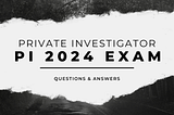 PI 2024 Exam: Access Updated Questions and Answers PDF