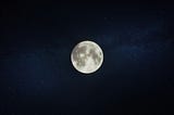 The moon and I