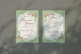 Floral Wedding Invitations