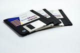 Image of floppy disks