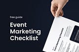 8 Free Event Checklists & E-books