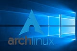 Setting up Arch Linux as a WSL instance