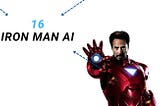 16 Iron man AI created by Tony Stark, Fan must know.