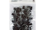 office-depot-brand-binder-clips-mini-9-16-wide-1-4-capacity-black-pack-of-61