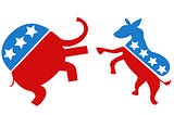 Two Political Parties Once United, Now Enemies