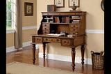 Writing-Desk-With-Hutch-1