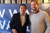 A Day On The Trail With Andrew Yang in Iowa