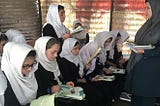 Lack of education for women in Afghanistan.