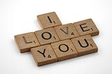 Love By Scrabble