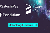 Space mood image for joint announcement of SatoshiPay and Web3 Foundation