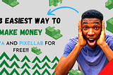 TOP 3 EASIEST WAY TO MAKE MONEY WITH CANVA AND PIXELLAB FOR FREE..