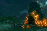 A shrine from The Legend of Zelda: Breath of the Wild