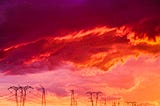 Ruby Red Sunset