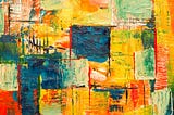 Colorful abstract art