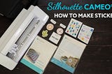 How to Create Stickers with Silhouette Cameo 4?