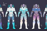 The Exclusive First Public Visuals of the Meta Legends Armors