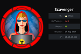 HackTheBox — Scavenger