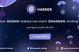 How $OSMO stakers can claim $HARBOR Airdrop?