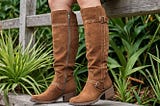 Brown-Suede-Knee-High-Boots-1