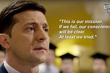 Zelenskyy’s speech is a brave reminder of what is at stake both here and abroad…