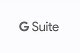 History of the G Suite brand