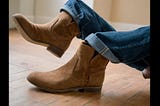 Suede-Booties-Low-Heel-1