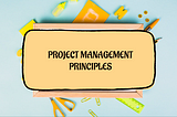 PROJECT MANAGEMENT PRINCIPLES