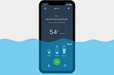 UI UX Case study : AQUA — A water intake calculator app