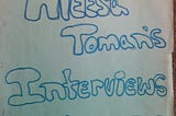 Decade Interviews from a 2003 School Project