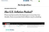 Real story of inflation