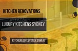 Kitchen Renovation Cost Sydney: A Comprehensive Guide to Modern Kitchen Designs and Custom…