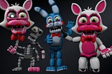 FNAF World Characters: Five Nights At Freddy’s World