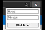 Chrome tab auto close timer