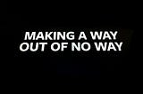 There Must Be a Better Way