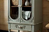 pisa-antique-style-cabinet-green-1