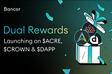 Dual Rewards are now live on Arable Protocol ($ACRE), Crown Capital ($CROWN) & LiquidApps ($DAPP)