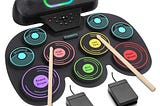 electronic-drum-set-yuoioyu-electric-drum-set-roll-up-potable-drum-kit-midi-practice-drum-pad-with-d-1