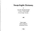 Navajo-English Dictionary | Cover Image