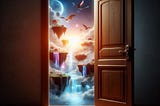 An open door for a world of magic.