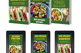 300 Vegan/Plant Based Recipe Cook Book