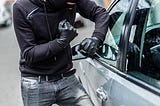 Carjacking according to Wikipedia, is a robbery in which the item taken over is a motor vehicle.